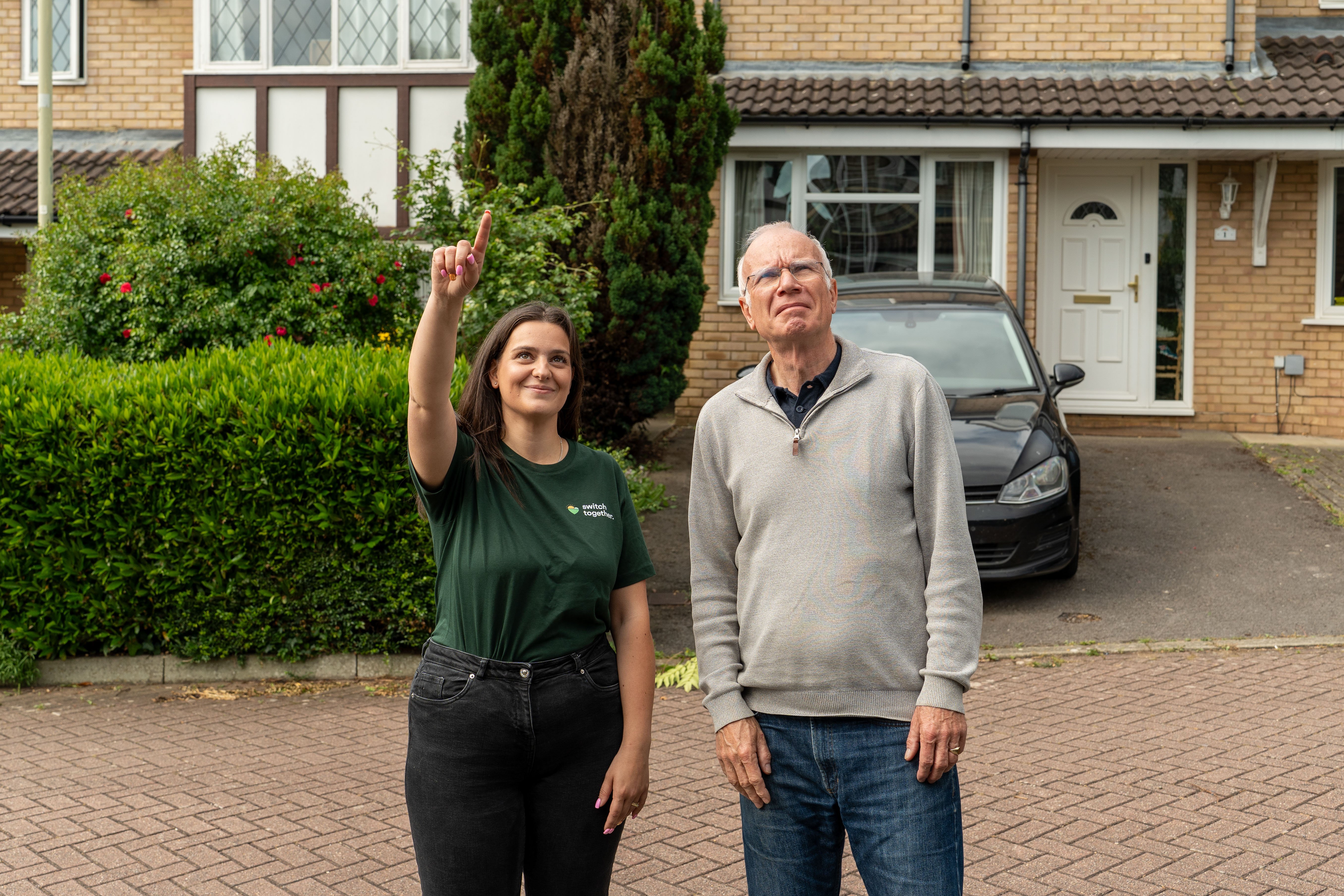 Installateur van Samen Overstappen en deelnemer